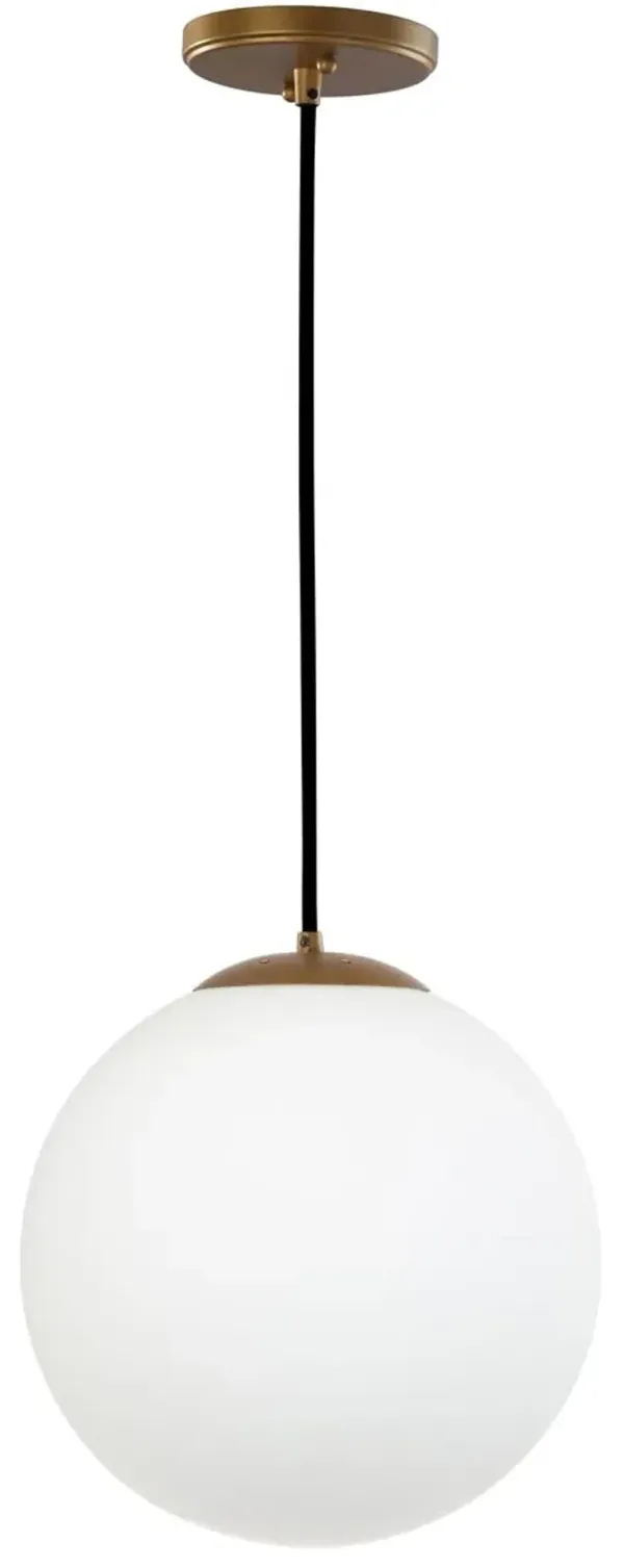 Pryor Pendant - Gold - White