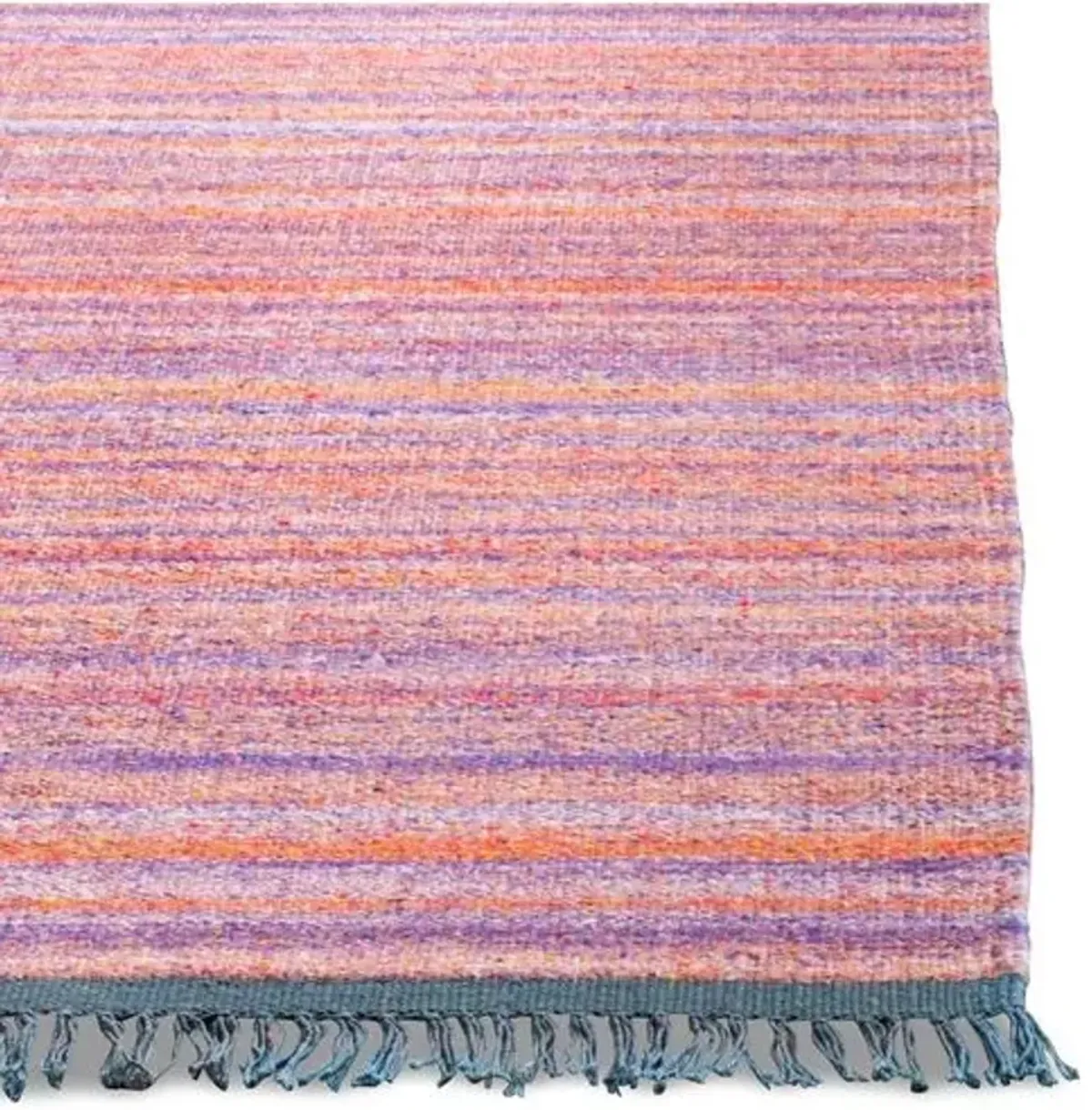 Fihi Kids' Kilim - Purple/Rust