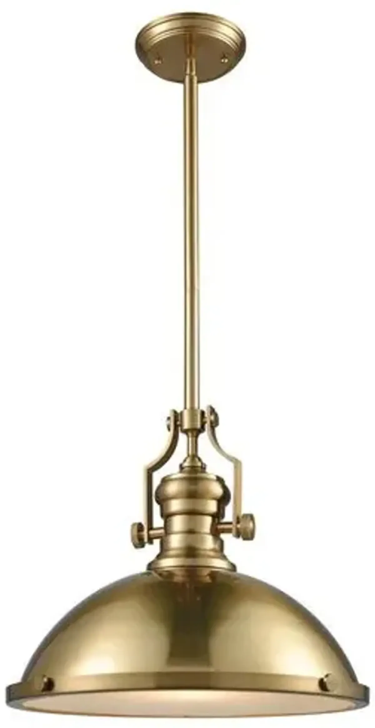 Cardona Pendant - Satin Brass - Gold