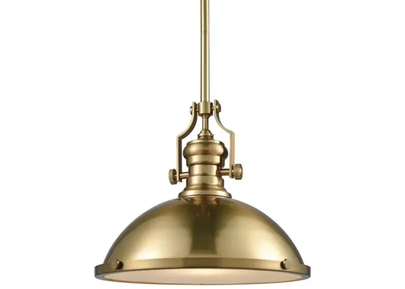 Cardona Pendant - Satin Brass - Gold