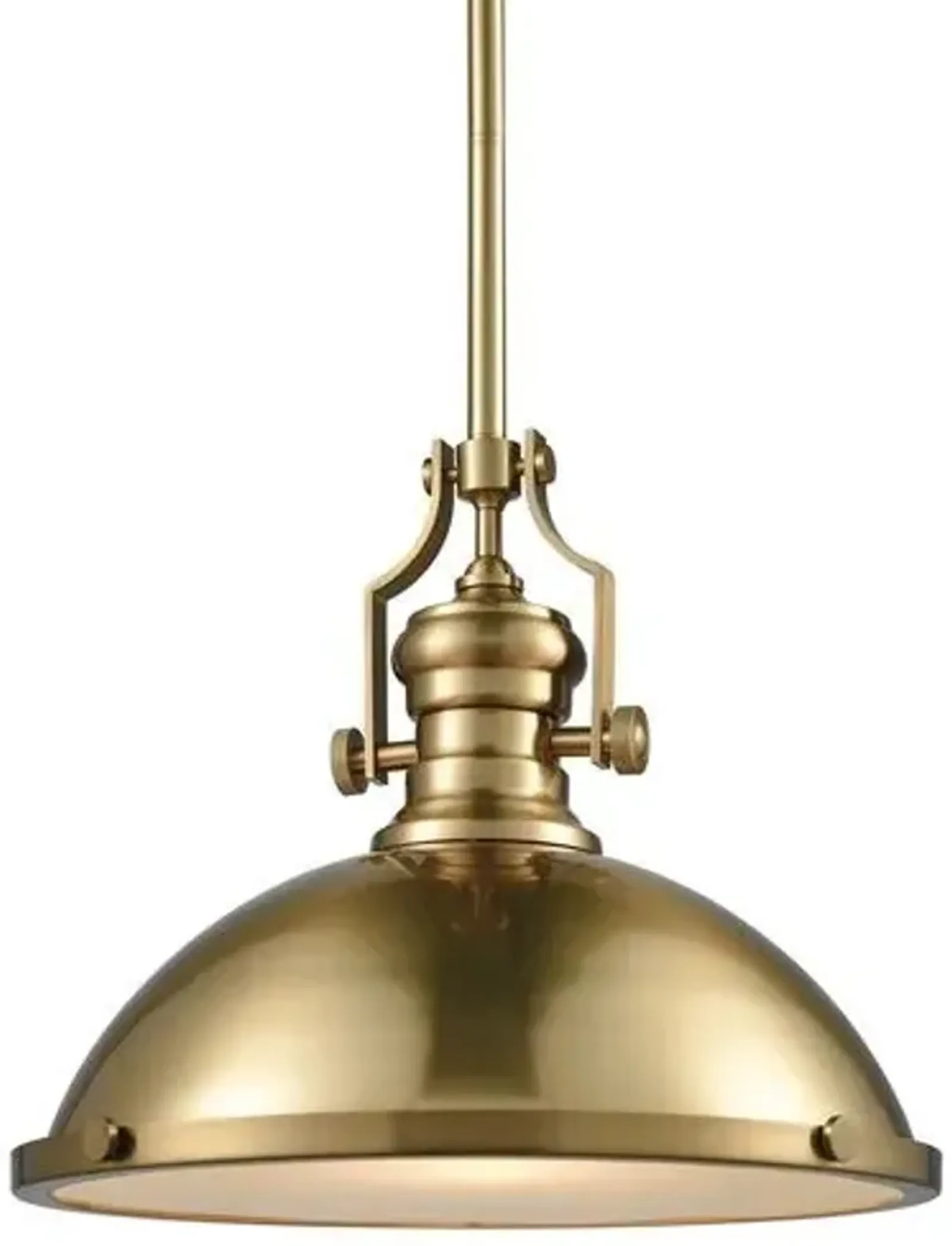 Cardona Pendant - Satin Brass - Gold