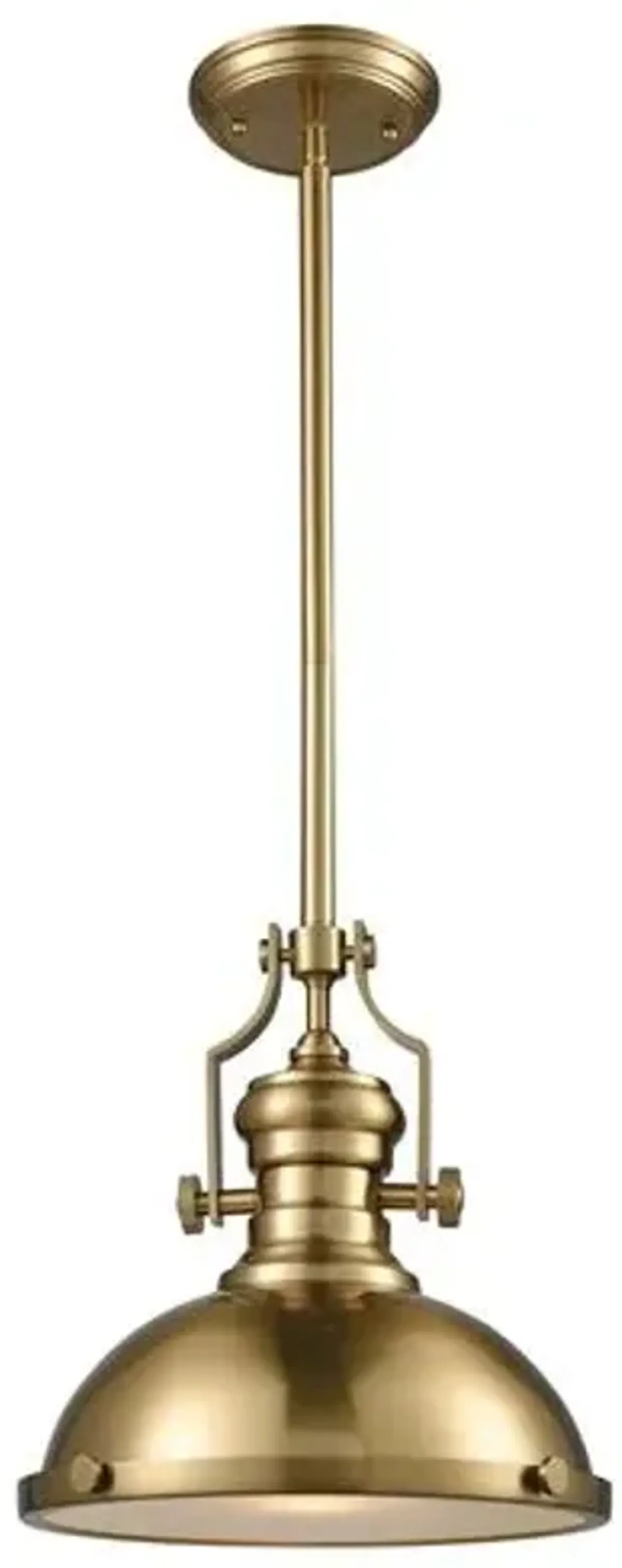 Cardona Pendant - Satin Brass - Gold