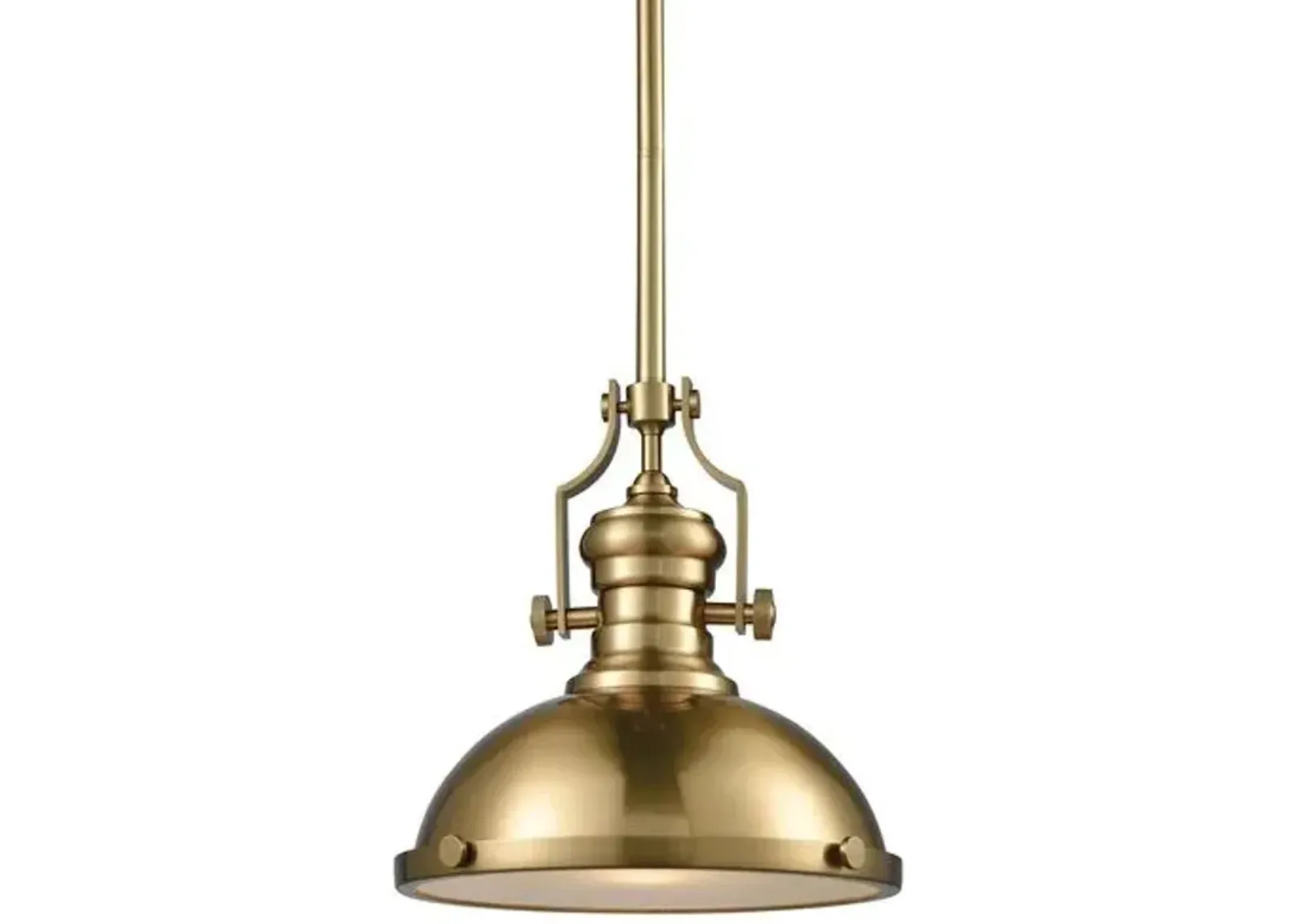 Cardona Pendant - Satin Brass - Gold