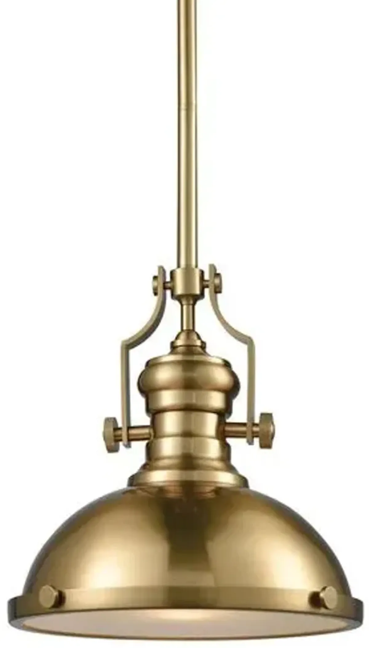 Cardona Pendant - Satin Brass - Gold