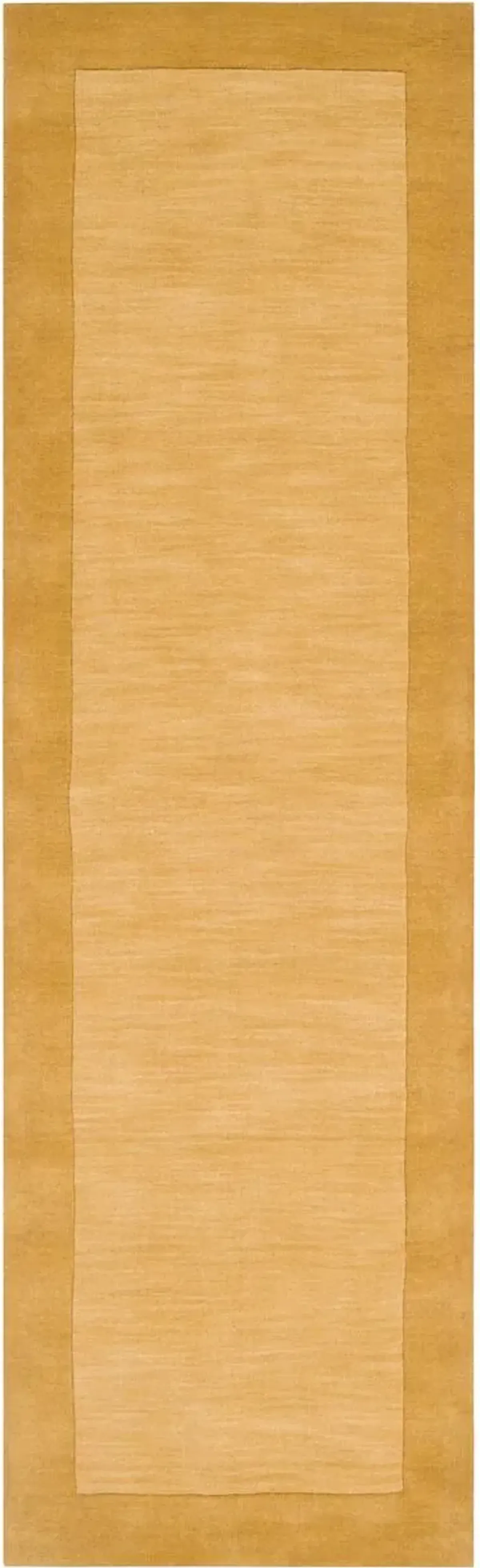 Lombard Rug - Dark Goldenrod - Handcrafted - Yellow - Yellow