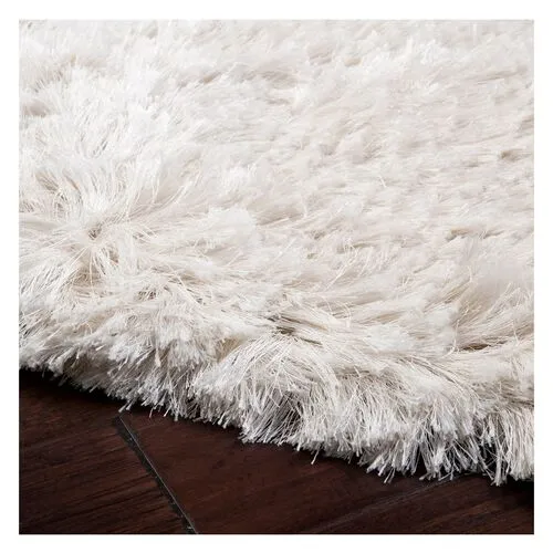 Aoide Shag Rug - Winter White - Ivory - Ivory