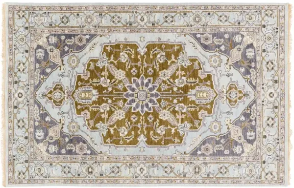 Cornflower Rug - Teal/Charcoal - Blue - Blue