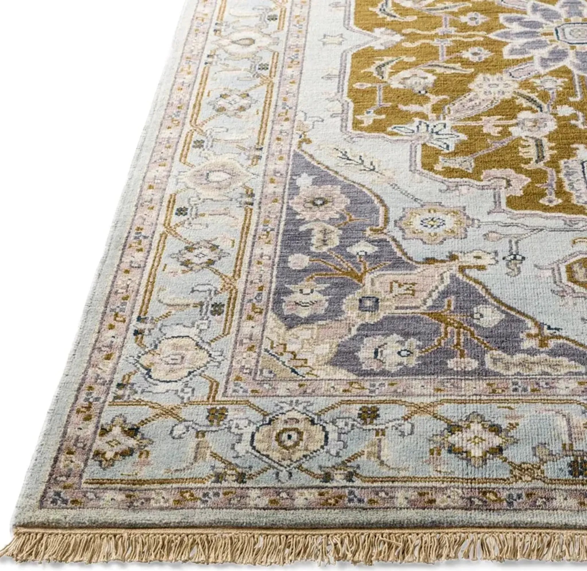 Cornflower Rug Tealcharcoal Blue Blue One Kings Lane | Furniture.com
