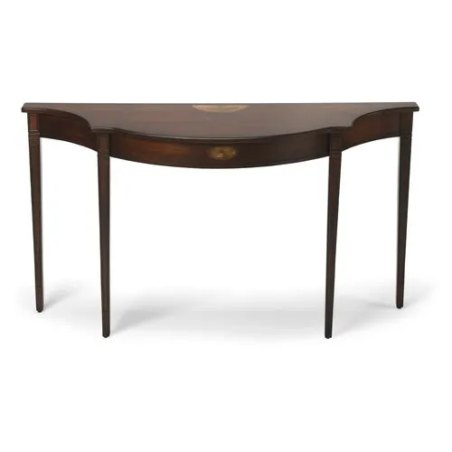 Harlow Console - Cherry - Brown