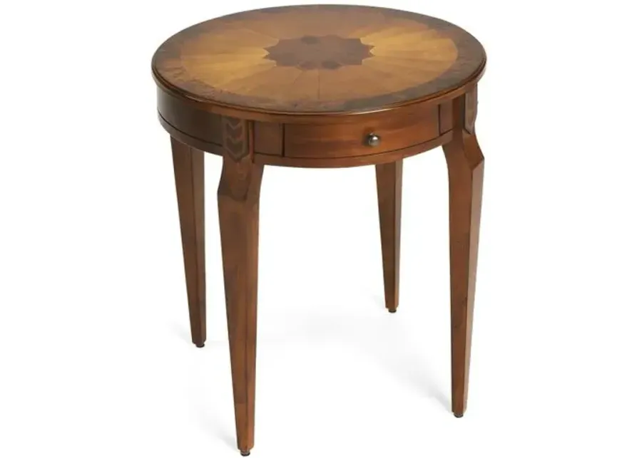 Downy Side Table - Amber - Brown