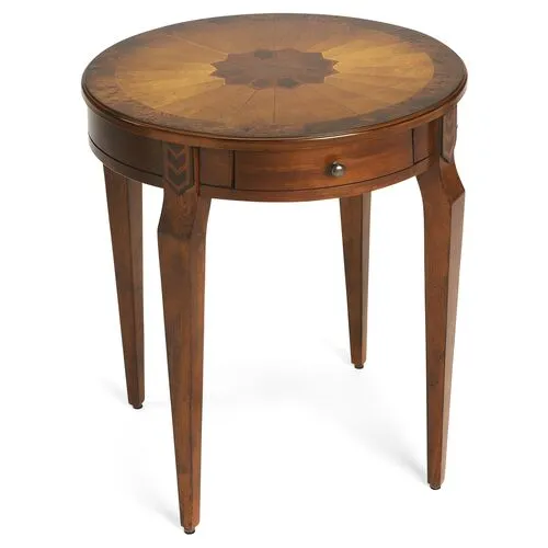 Downy Side Table - Amber - Brown