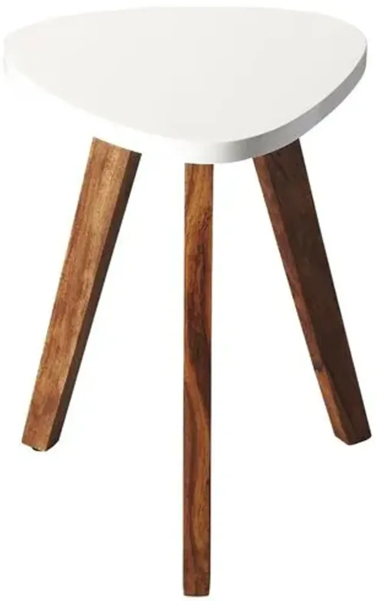 Kiniza Side Table - White