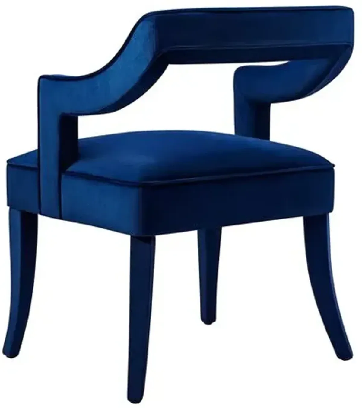 Serena Side Chair - Navy - Blue