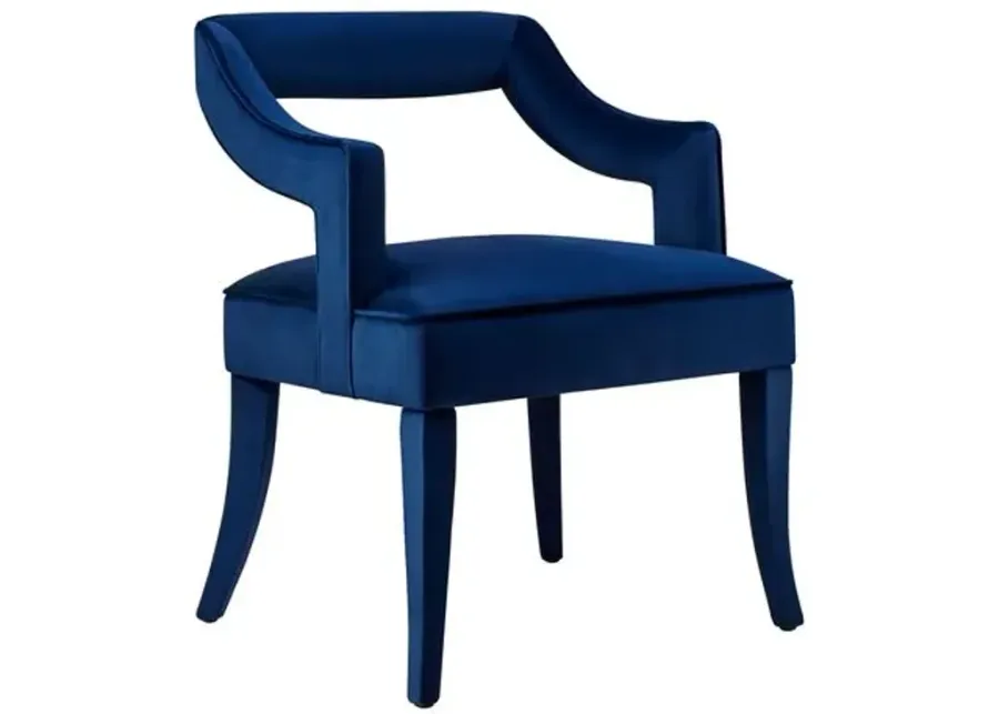 Serena Side Chair - Navy - Blue