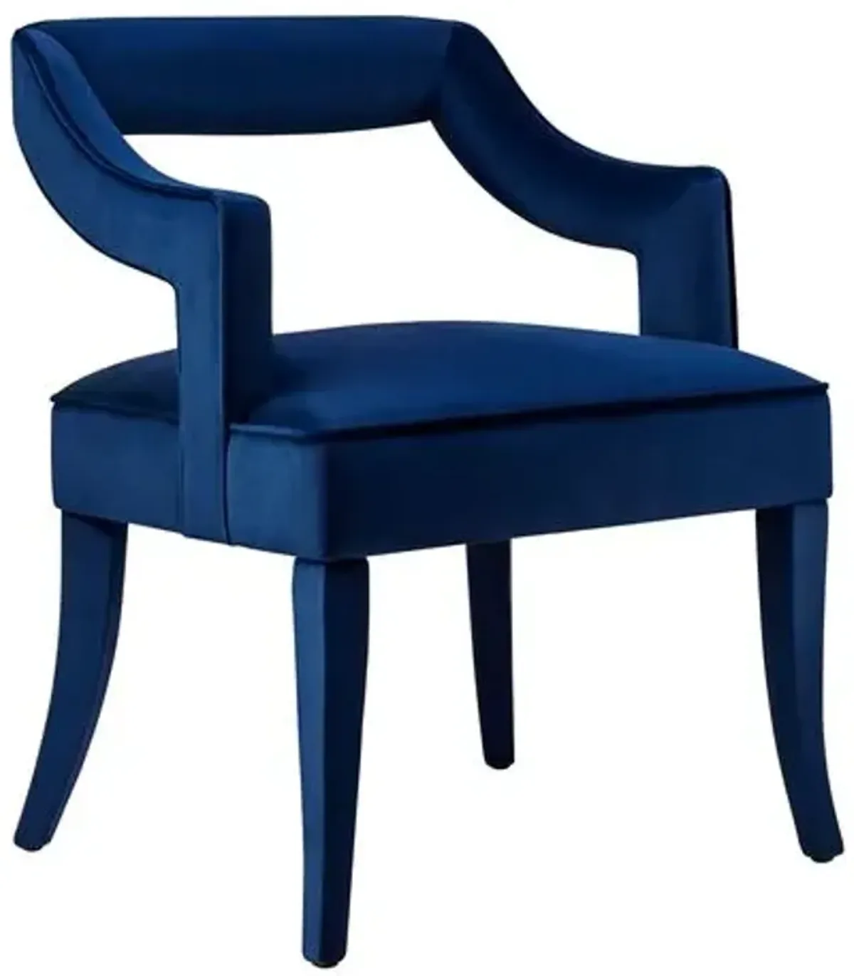 Serena Side Chair - Navy - Blue