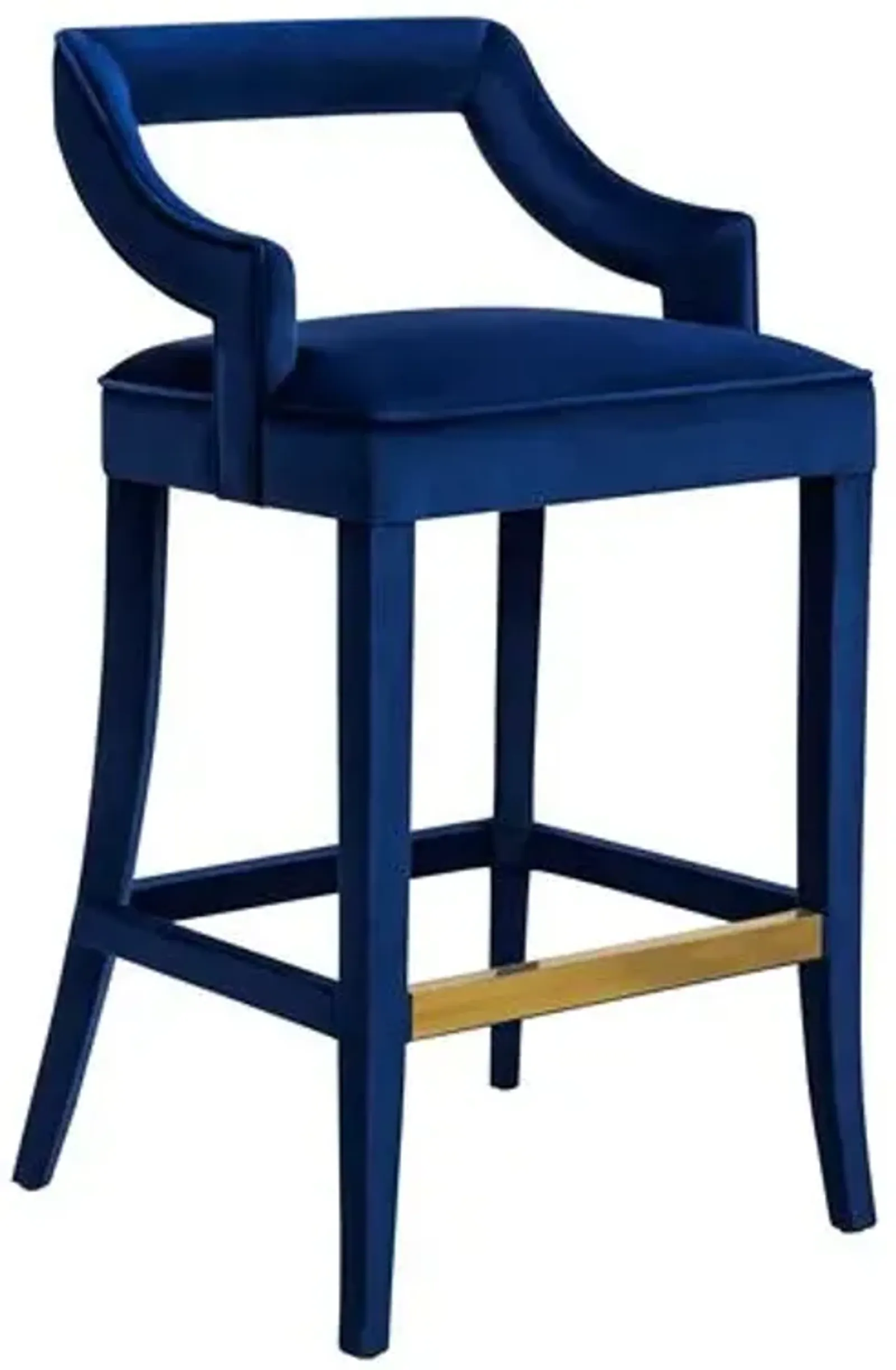 Serena Counter Stool - Navy