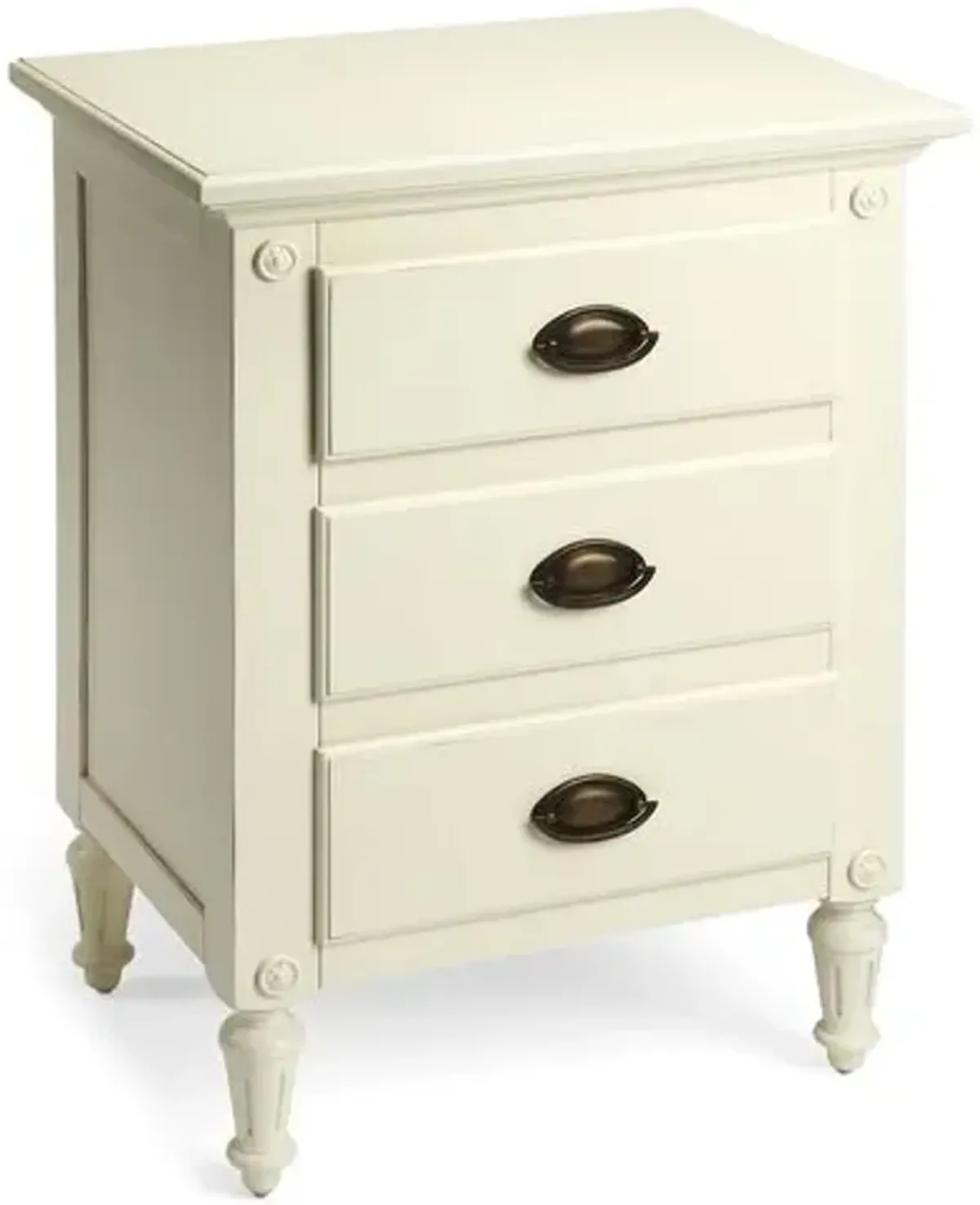 Serrano Nightstand - White