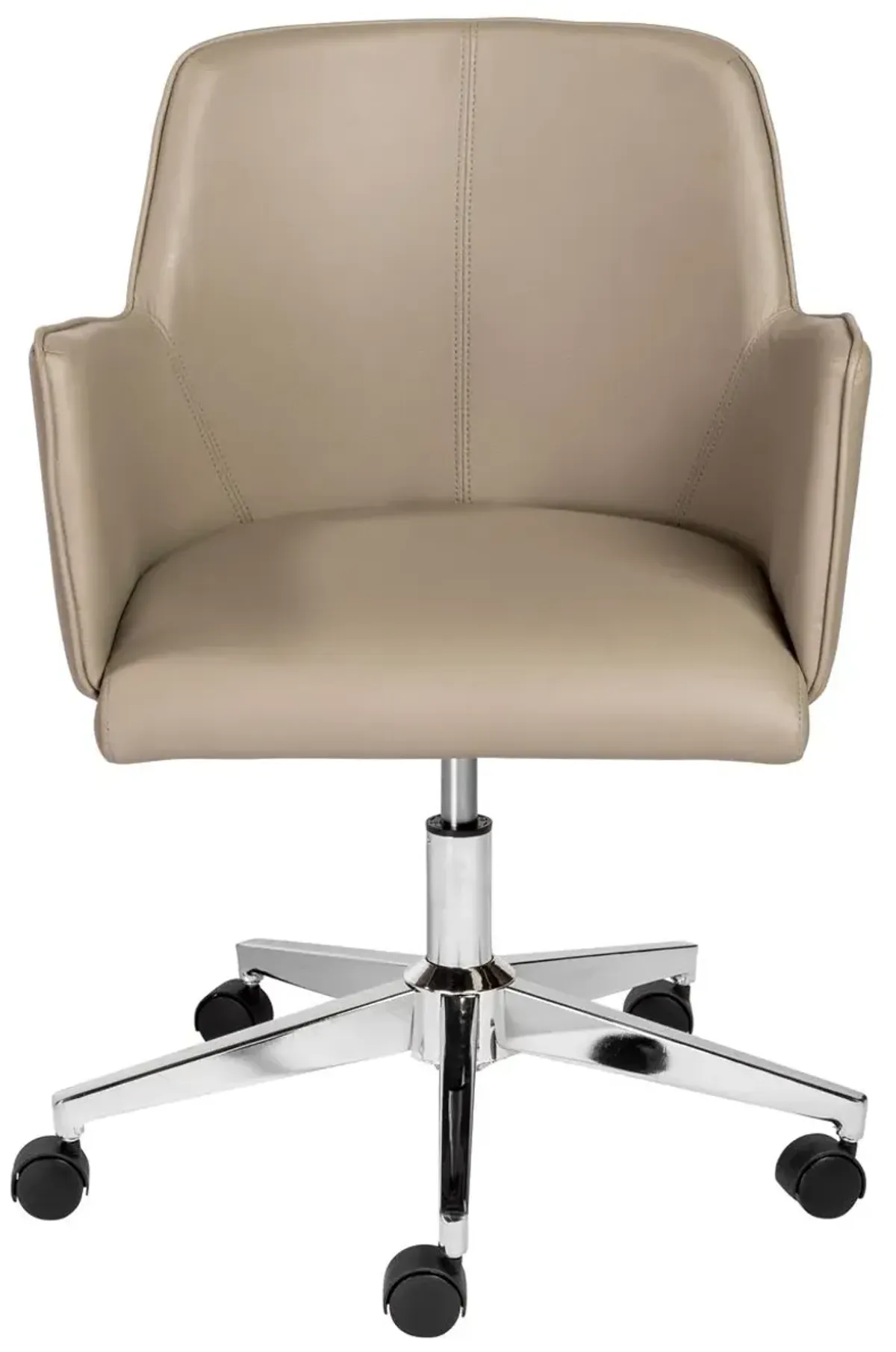 Sonny Leatherette Office Chair, Taupe