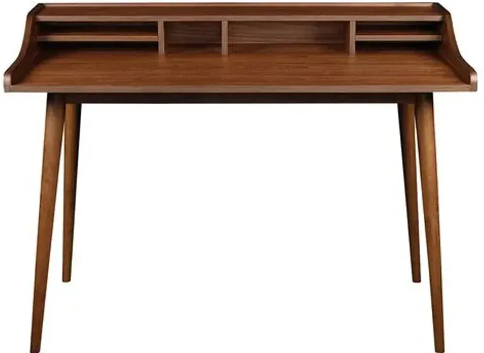 Reginald Desk - Walnut - Brown