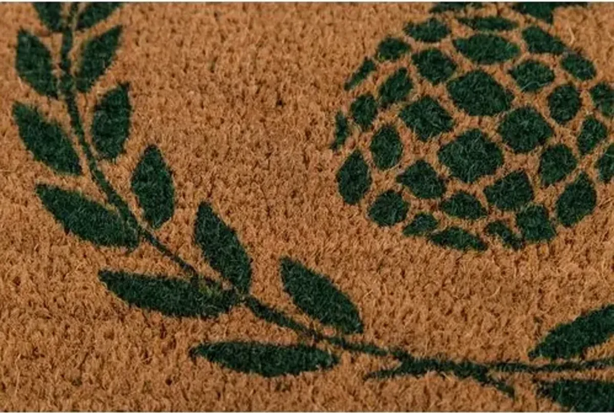 1'6"x2'6" Pineapple Doormat - Green - Erin Gates