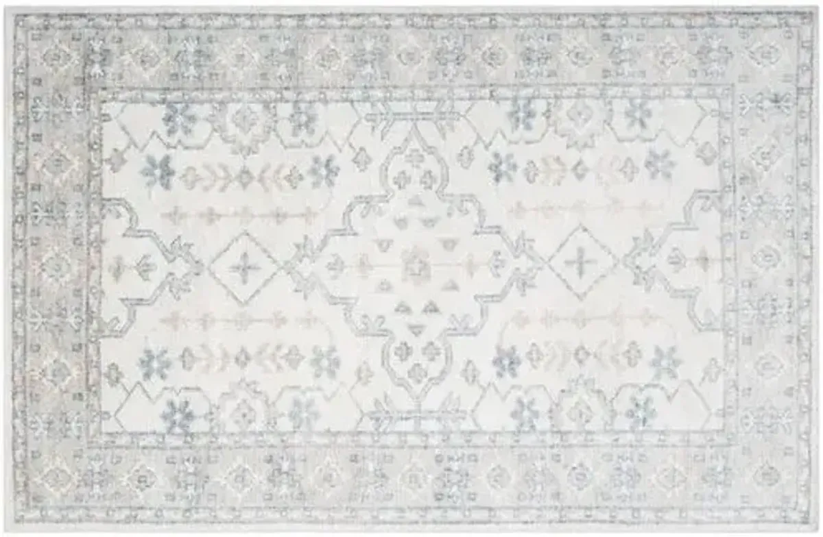 Wilcox Rug - Ivory/Blue - Blue