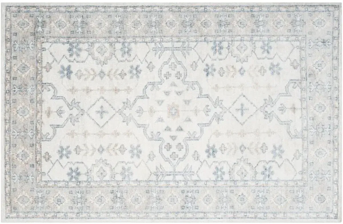 Wilcox Rug - Ivory/Blue - Blue