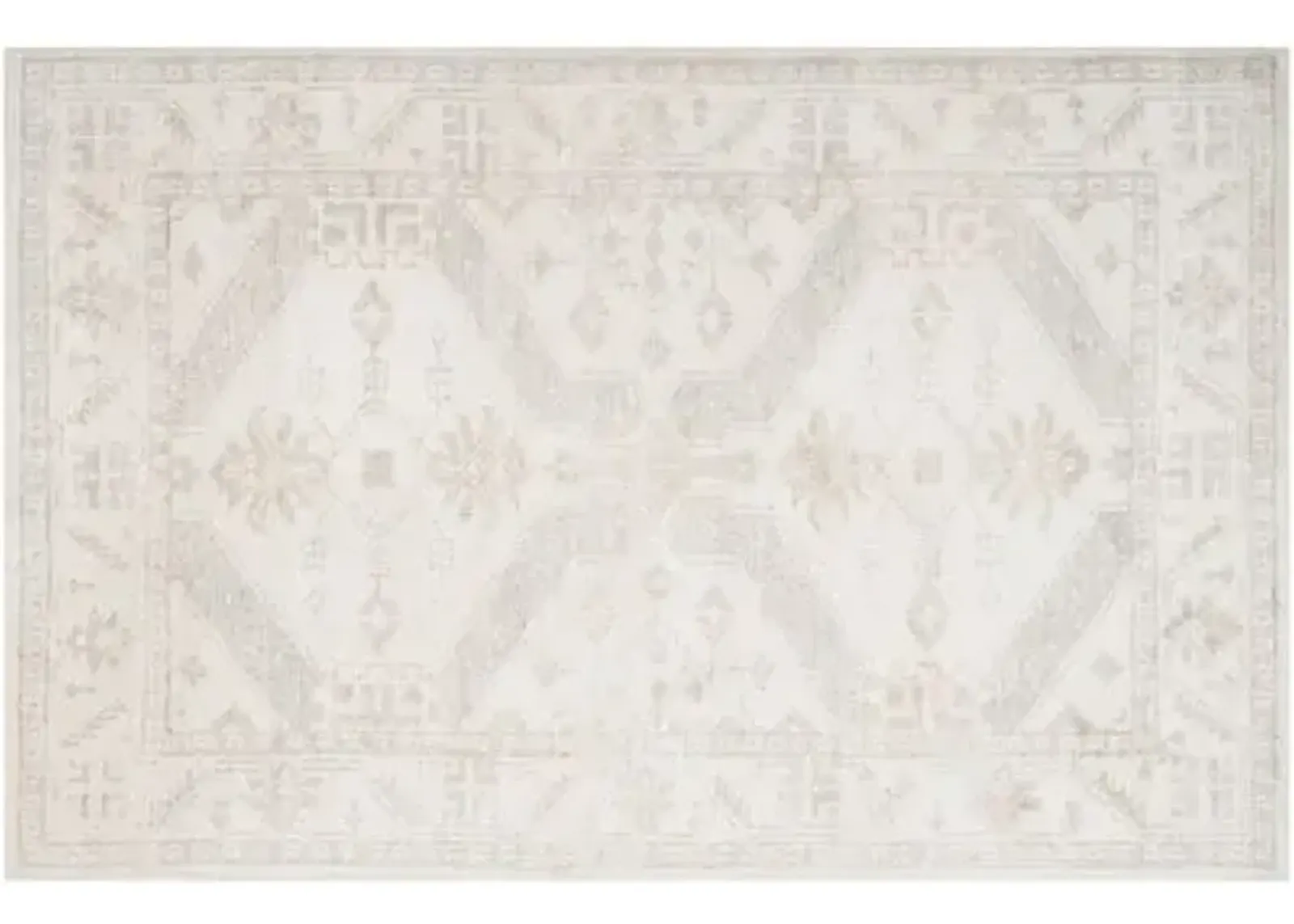 Wilcox Rug - Beige/Blue - Ivory - Ivory