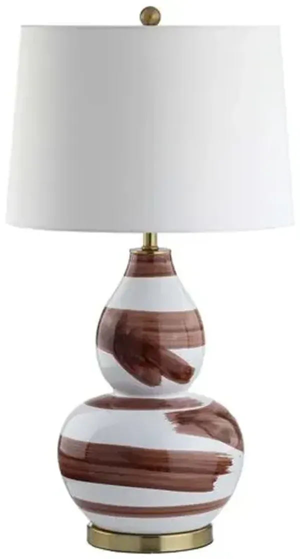 Riley Brushstroke Ceramic Table Lamp