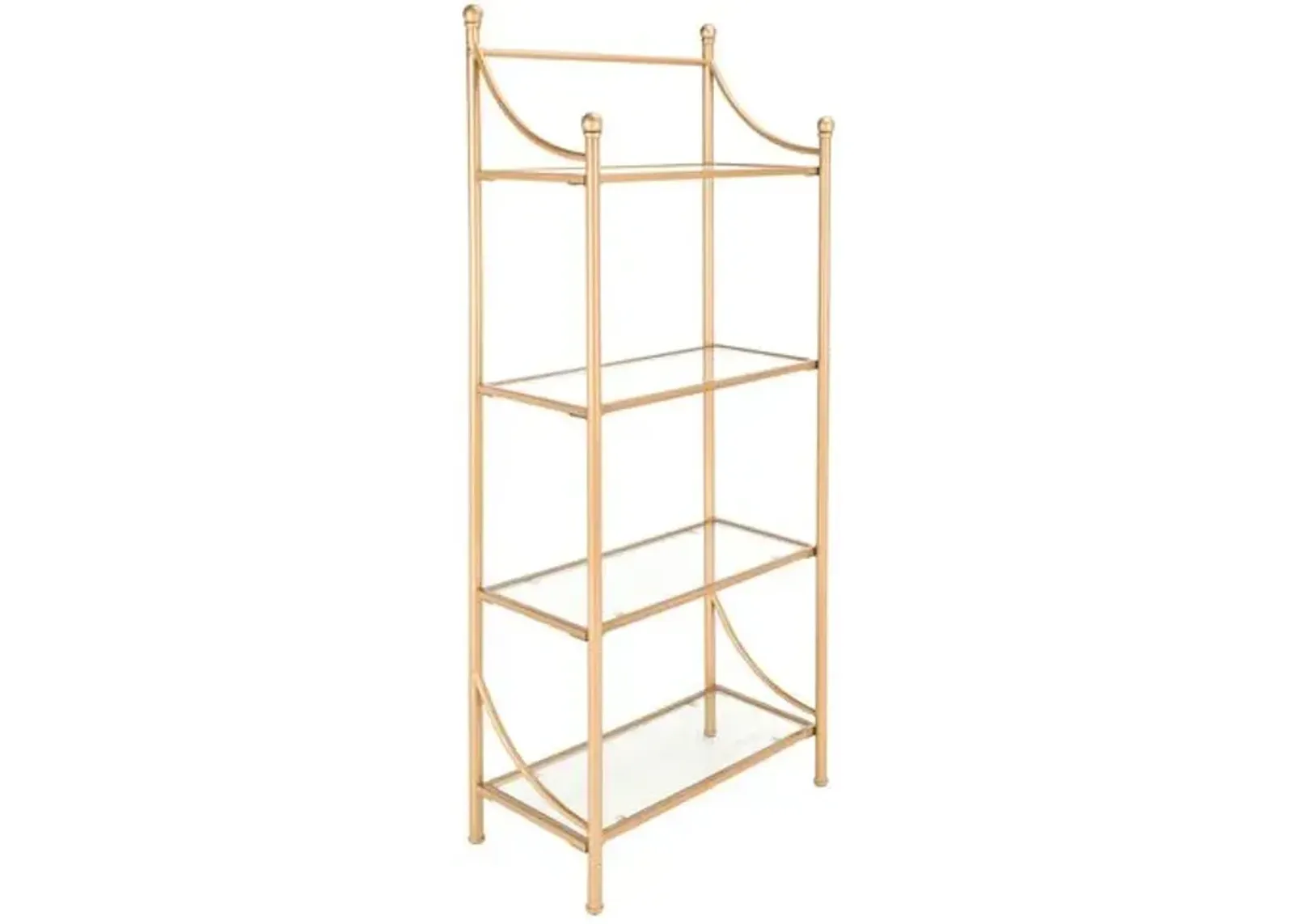 Kary 4-Tier Étagère - Gold