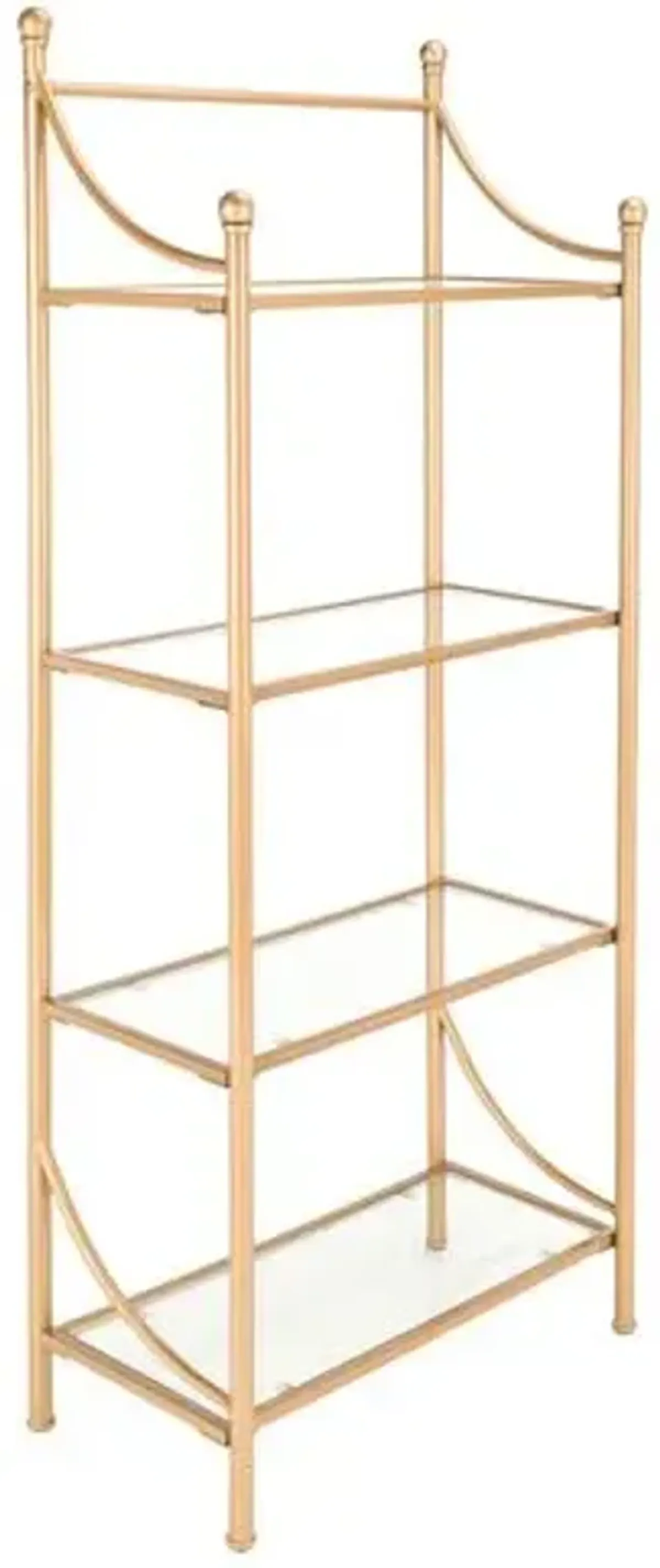 Kary 4-Tier Étagère - Gold