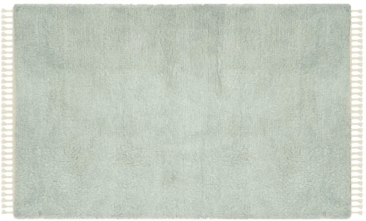 Casablanca Hand-Knotted Rug, Blue