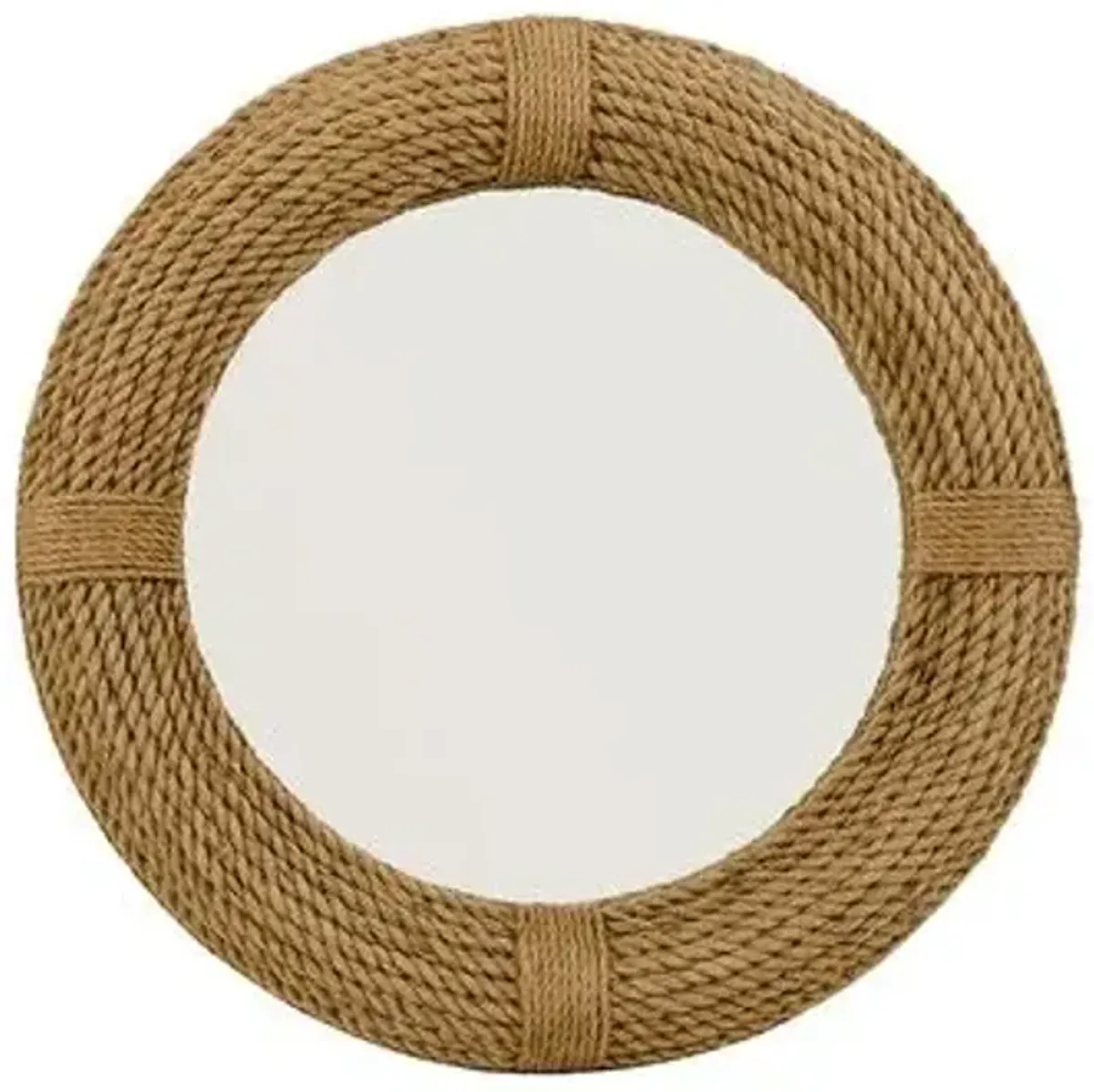 Rees Rope Wall Mirror - Natural