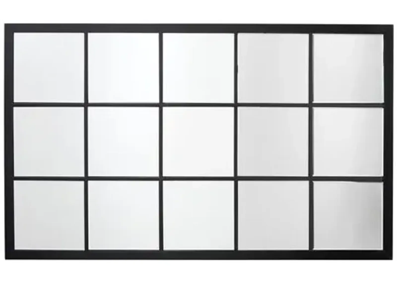 Tribeca Wall Mirror - Black - Jamie Young Co.