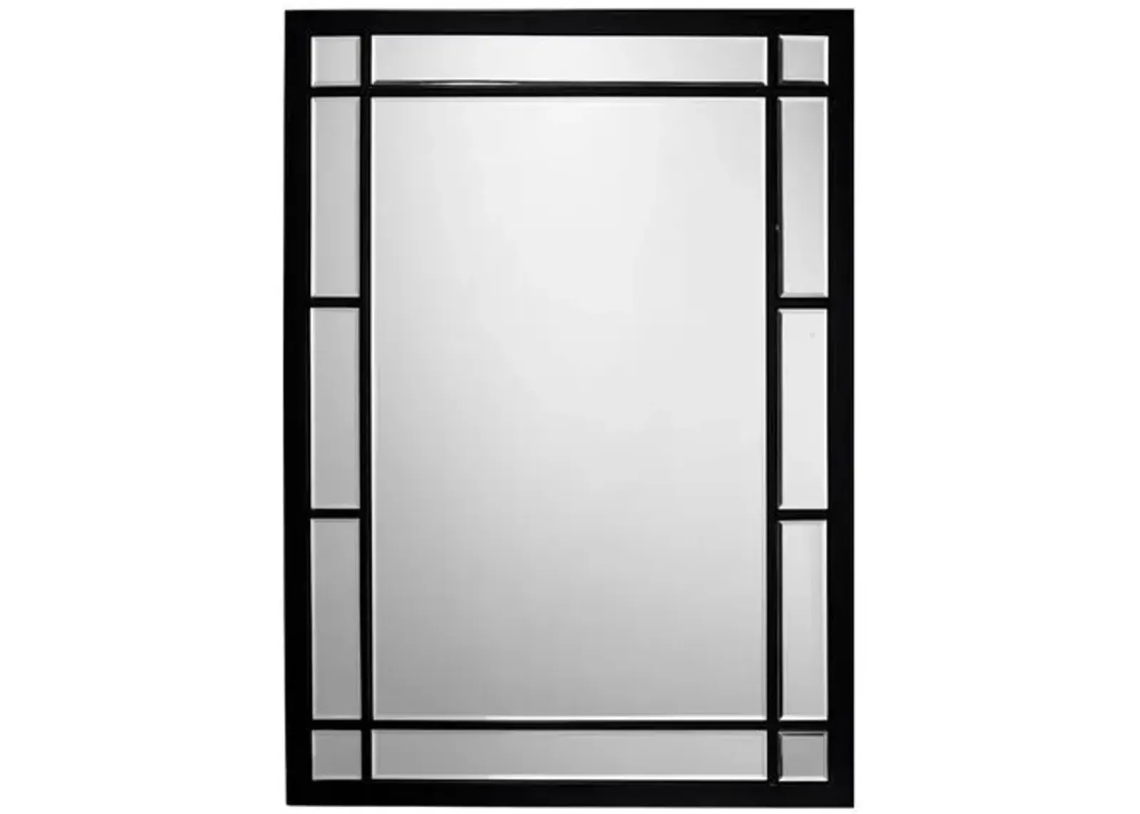 Chelsea Wall Mirror - Matte Black - Jamie Young Co.