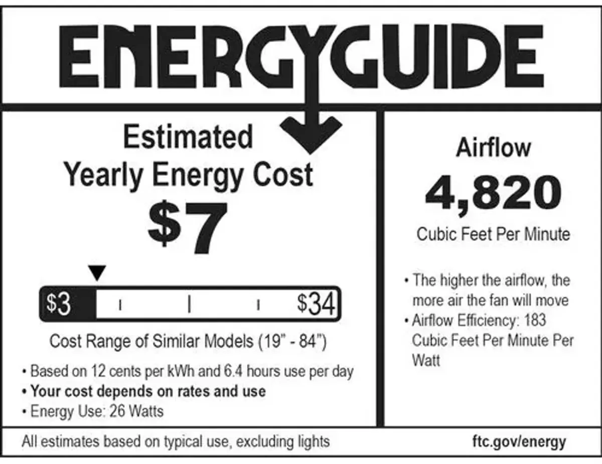 Artemis XL5 LED Ceiling Fan - Distressed Koa - Brown, Hardwired