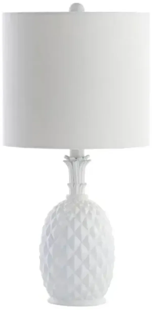 Morris Pineapple Table Lamp - White