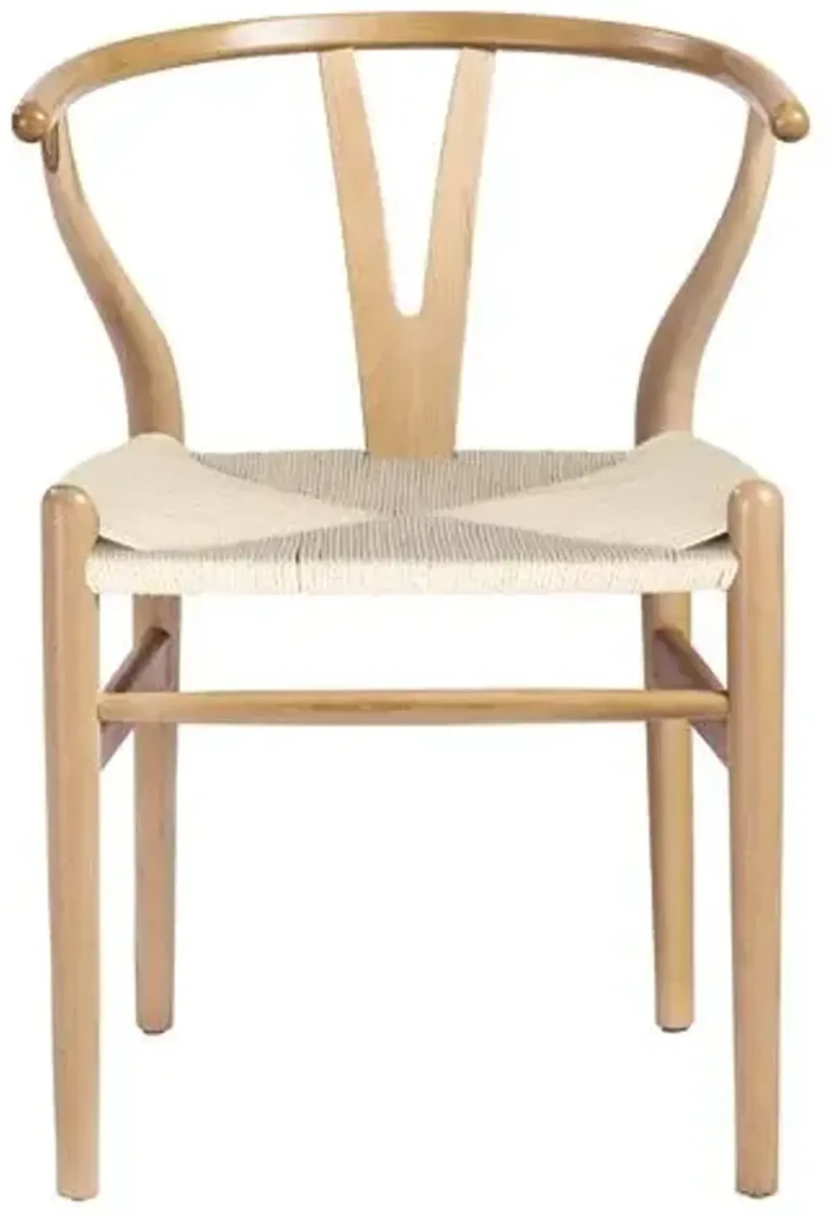 Set of 2 Nina Side Chairs - Natural - Beige