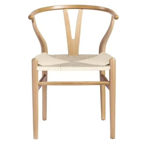 Set of 2 Nina Side Chairs - Natural - Beige