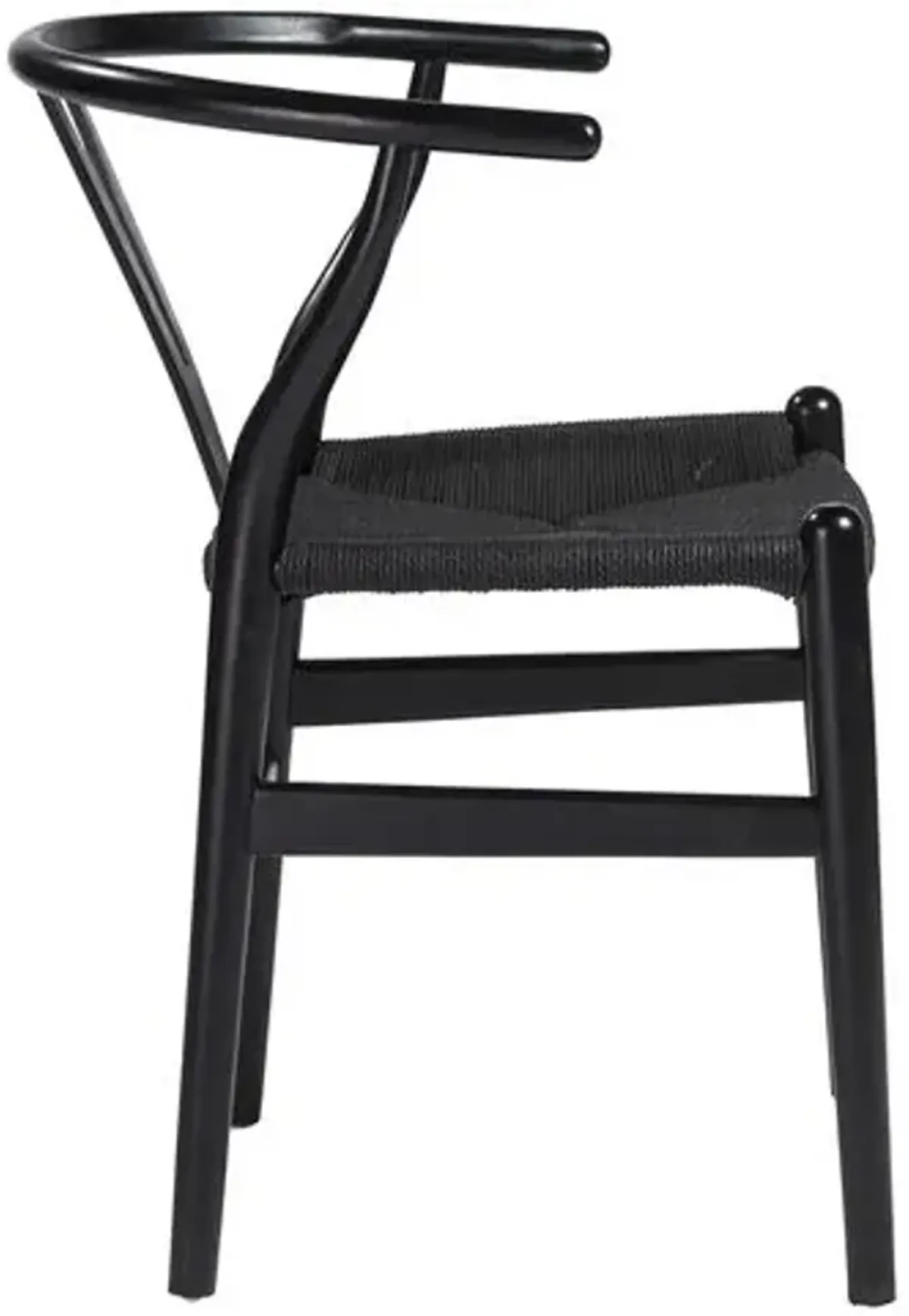 Set of 2 Nina Side Chairs - Black