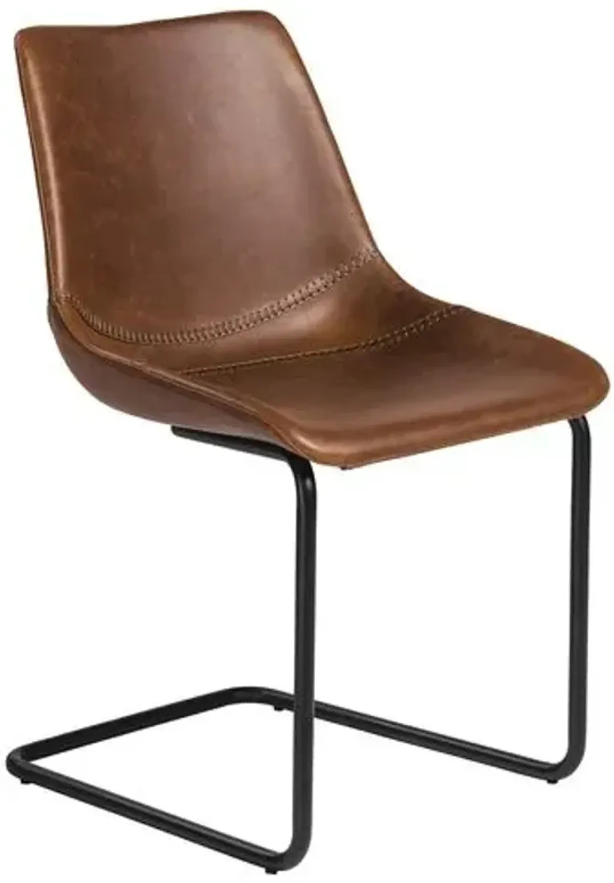 Set of 2 Ryan Side Chairs - Dark Brown