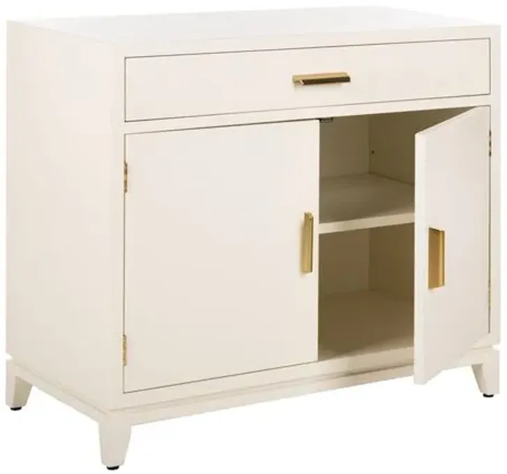 Huston Cabinet - White - Ivory