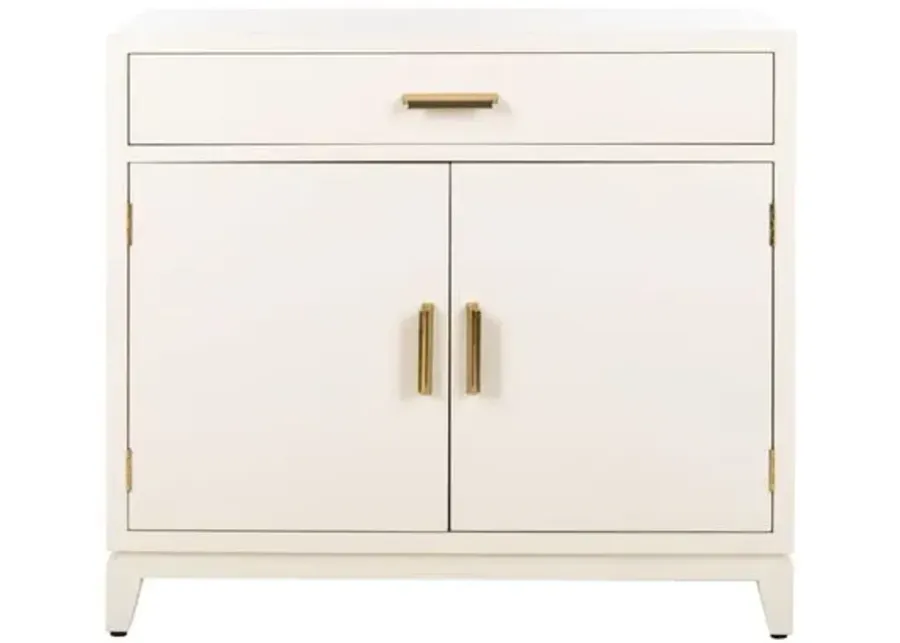 Huston Cabinet - White - Ivory