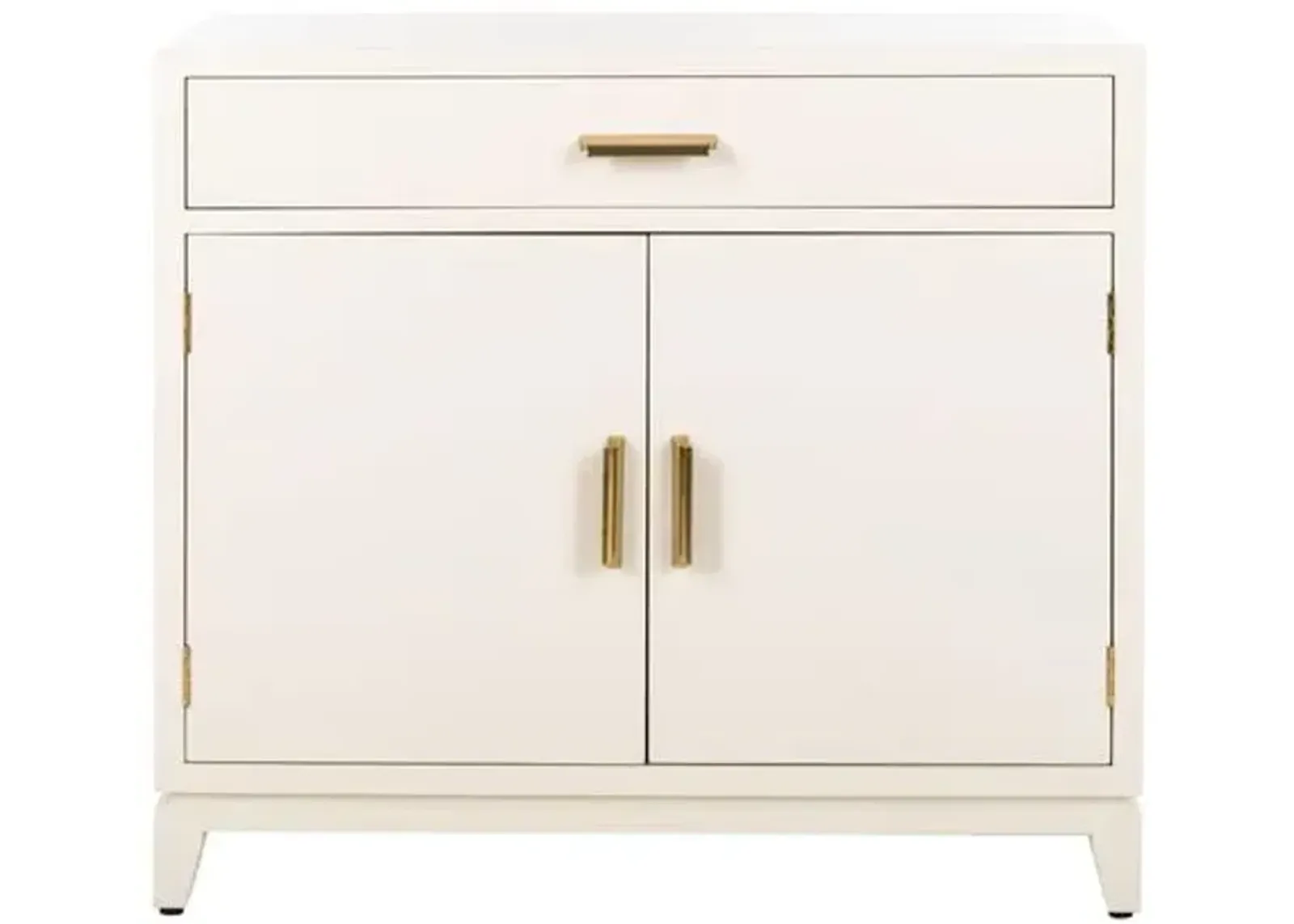 Huston Cabinet - White - Ivory