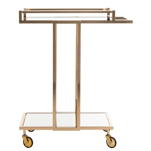 Keppel Bar Cart - Gold