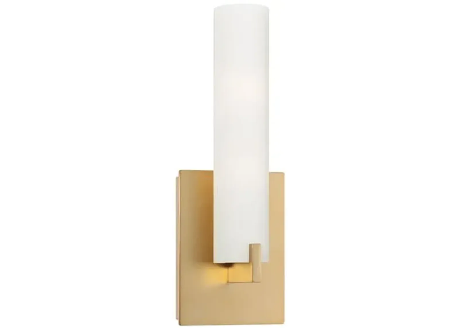 Tube LED Sconce - Honey Gold