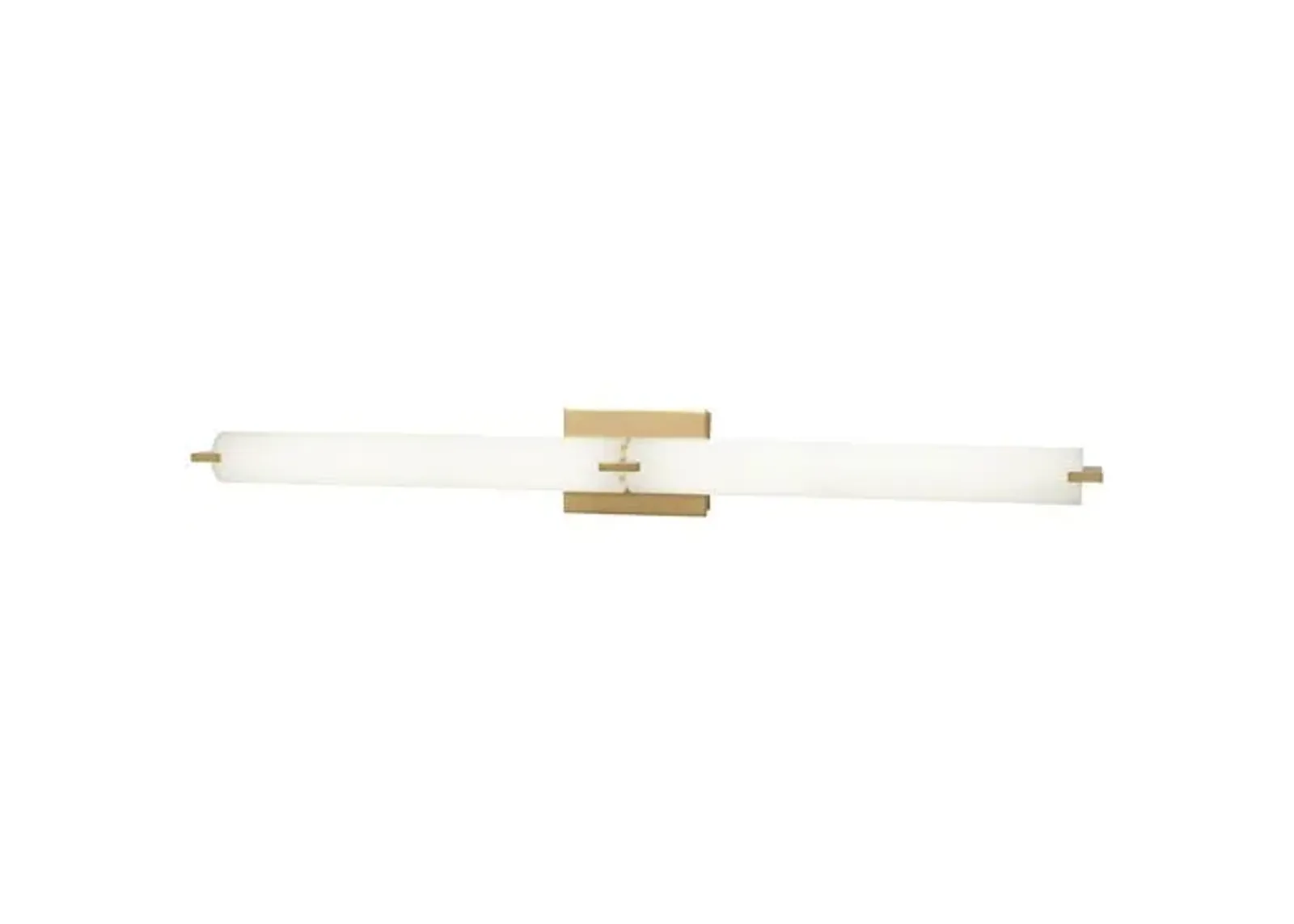 Tube Linear Bath Bar - Honey Gold