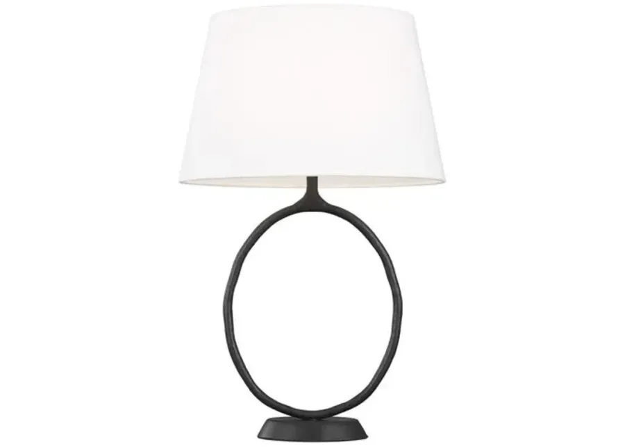 Visual Comfort - Indo Table Lamp - Aged Iron