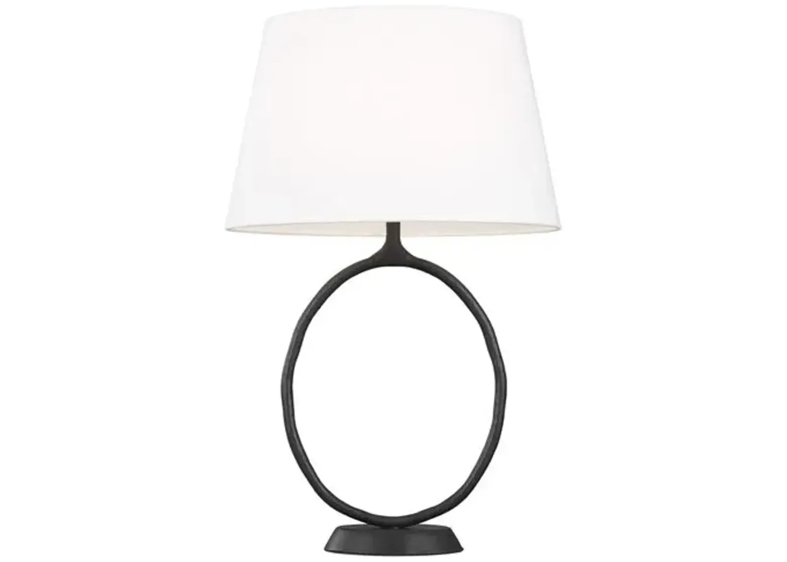 Visual Comfort - Indo Table Lamp - Aged Iron