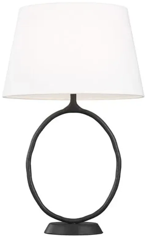 Visual Comfort - Indo Table Lamp - Aged Iron