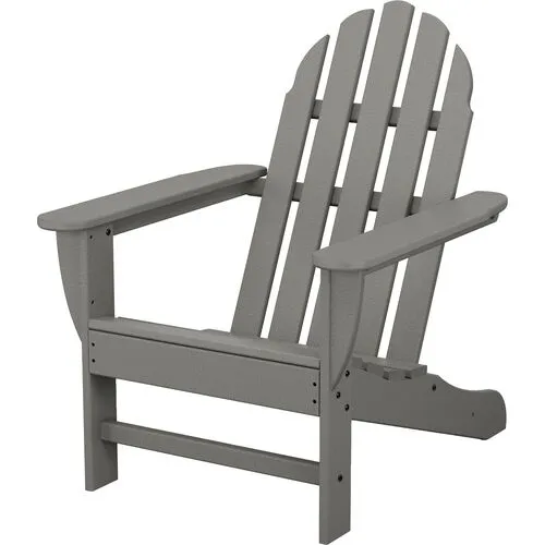 Primrose Outdoor Adirondack Chair - Slate Gray